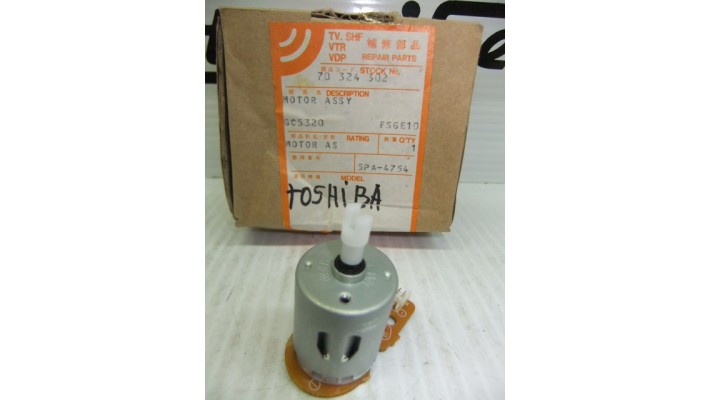 Toshiba 70324302 motor for vcr.